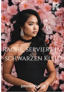 Rache, serviert im schwarzen Kleid