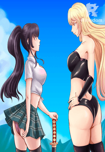 Reencarnado como colegiala en un mundo de fantasia.